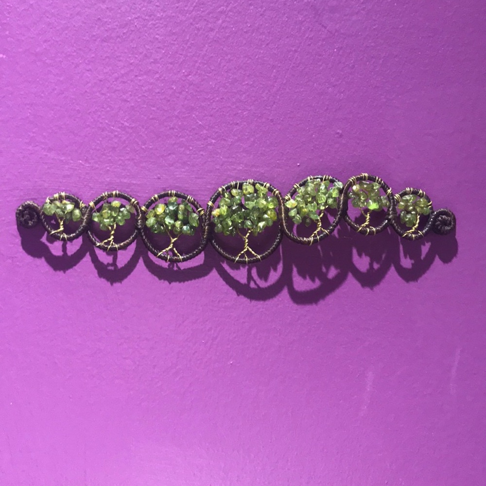 Tree hugger bracelet